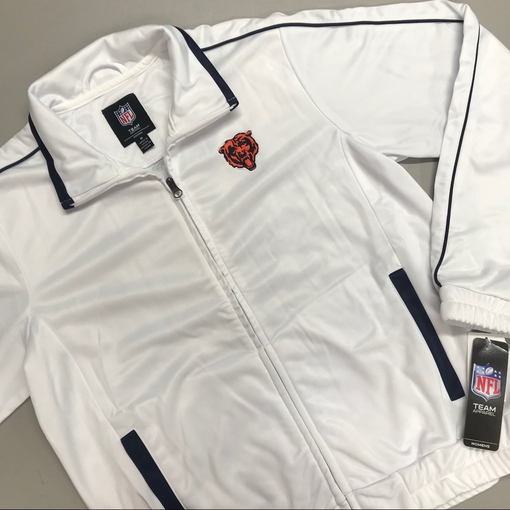 NFL Chicago Bears Womens Jacket Coat Bling Glimmer - Picture 2 of 8
